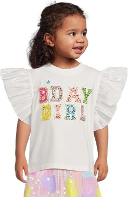 Birthday Girl Gem Ruffle Shirt (малыш/маленький ребенок/старший ребенок)