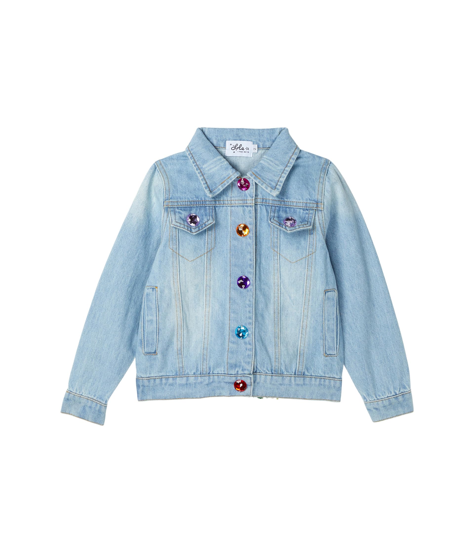 Crystal Rain Denim Jacket (Toddler/Little Kid/Big Kid)