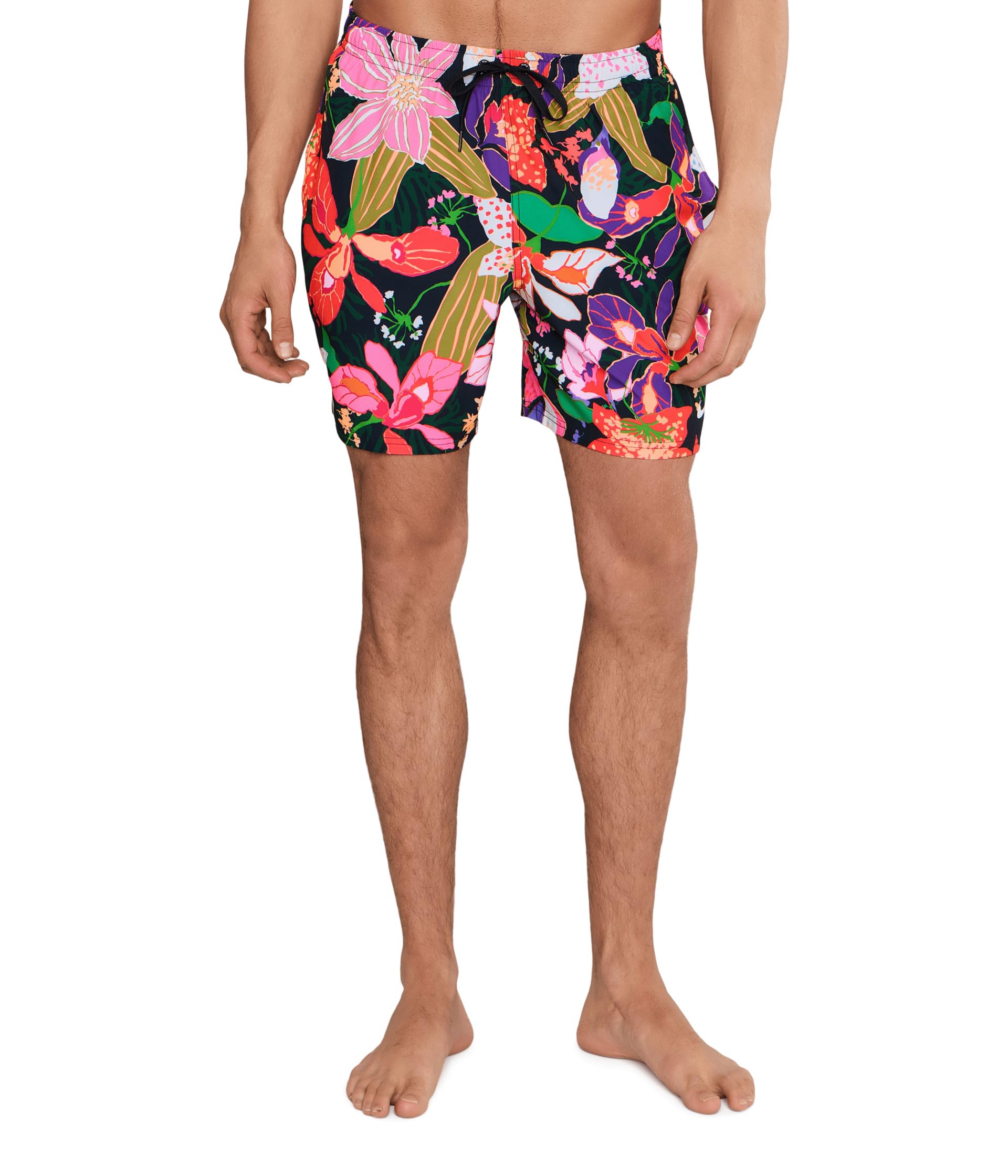 Breaker Hot House Floral 7" Brief Lined Volley