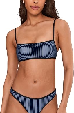 Ripple Texture Bralette Bikini Top