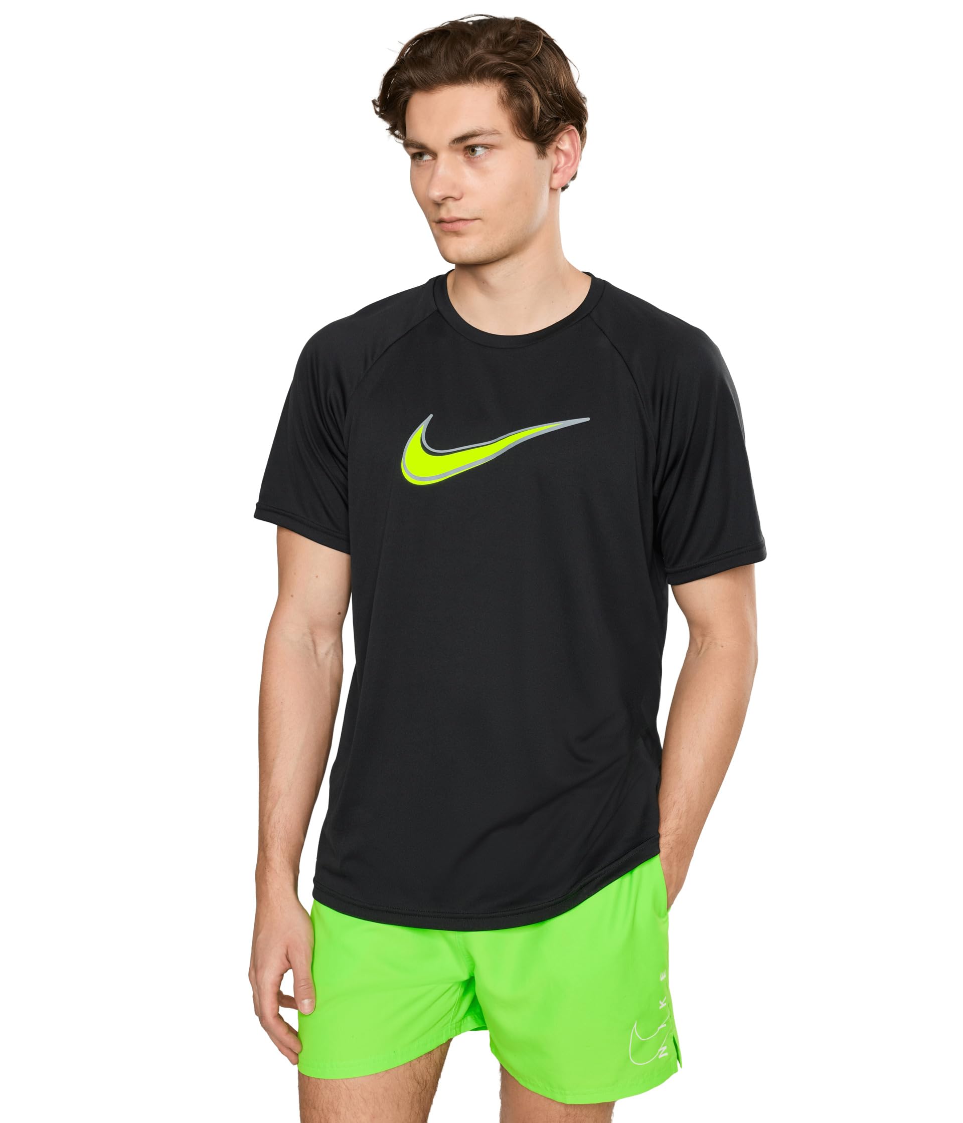Hydroguard Outline Swoosh Dri-FIT UV Short Sleeve