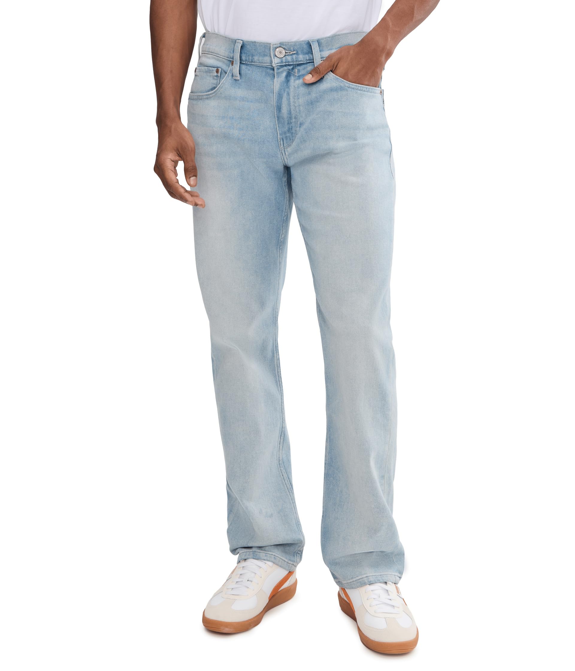 Джинсы Normandie Transcend Vintage Straight Leg in Ferdinand