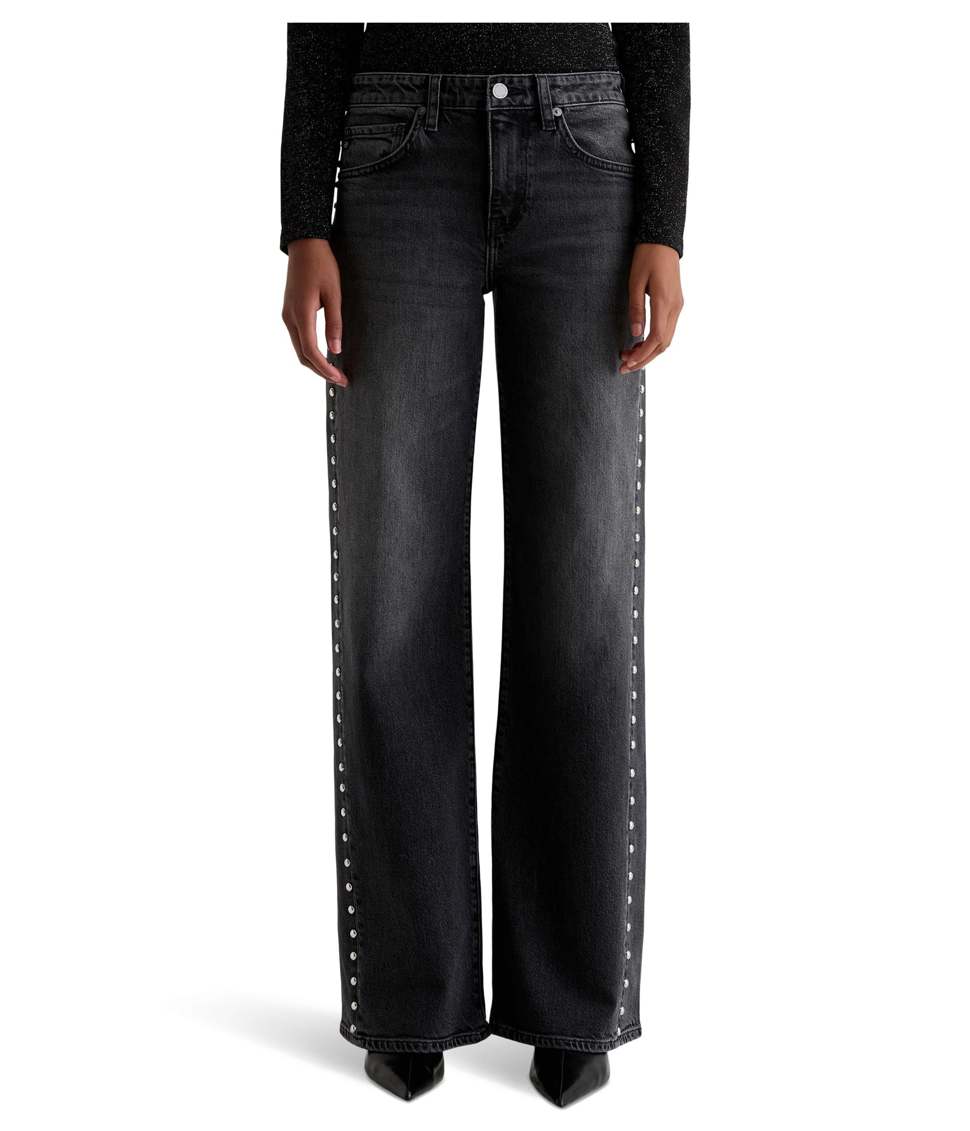 Женские джинсы Adria Low Rise Baggy Wide Leg