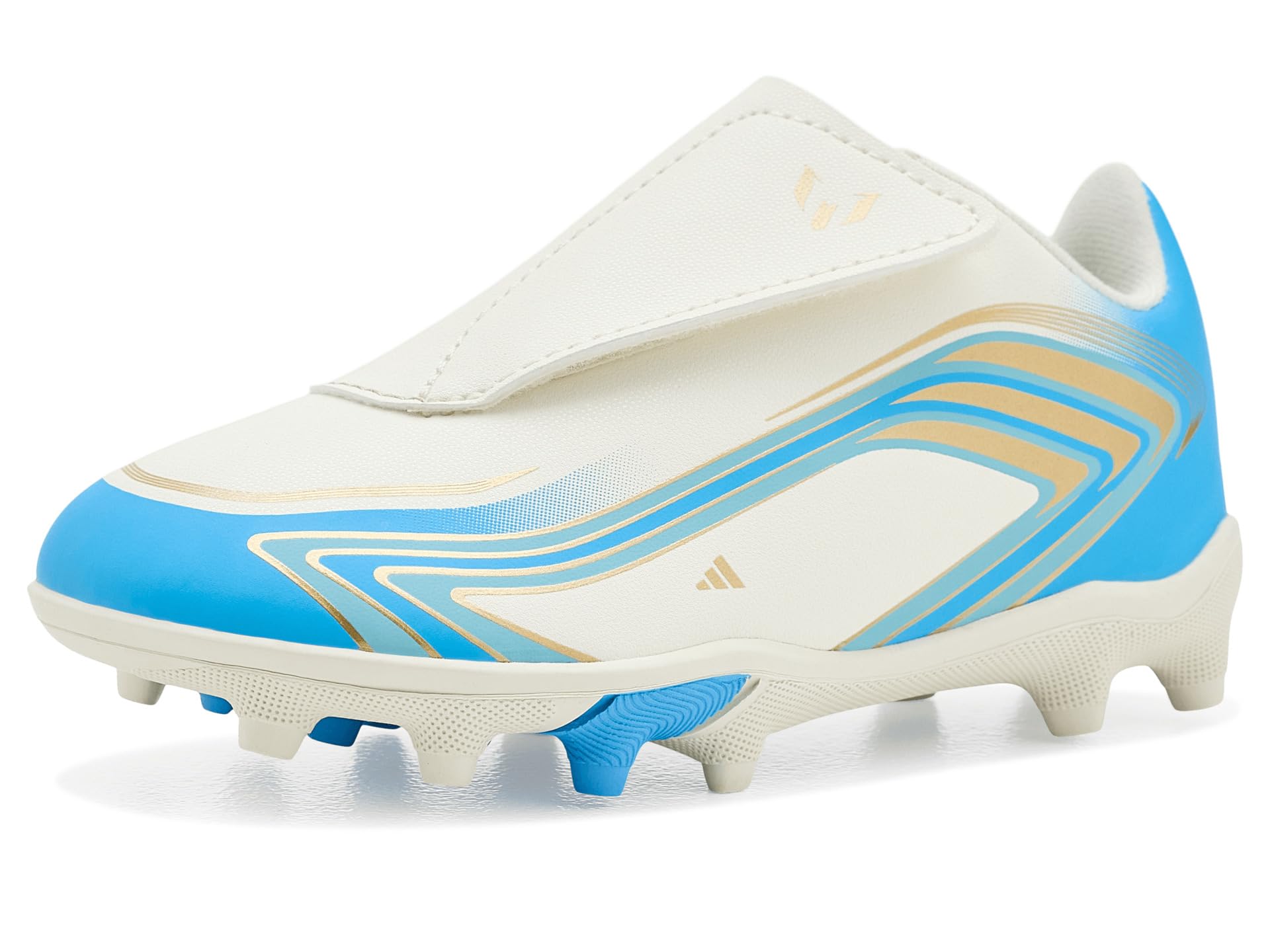 Футбольные бутсы F50 Messi Club Velcro Firm Ground/Multi Ground (малыши/младшие дети)