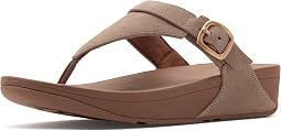 Сандалии Lulu Buckle с замшевым носком