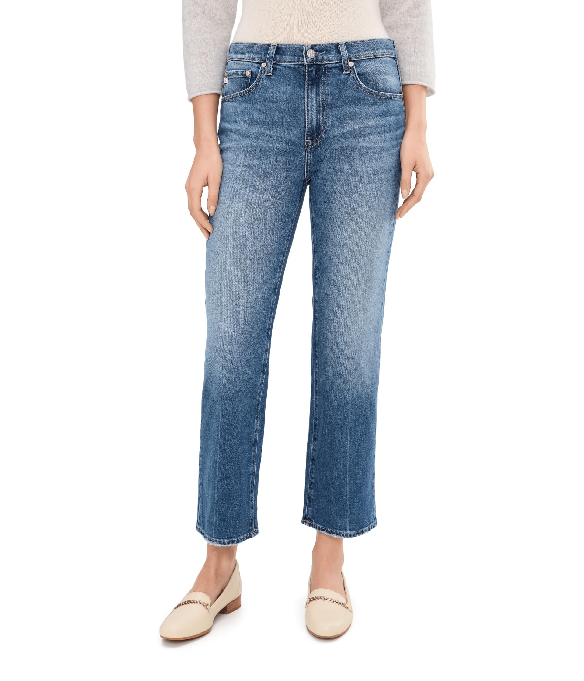 Brinley Mid-Rise Straight Crop