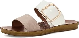 Taupe/White
