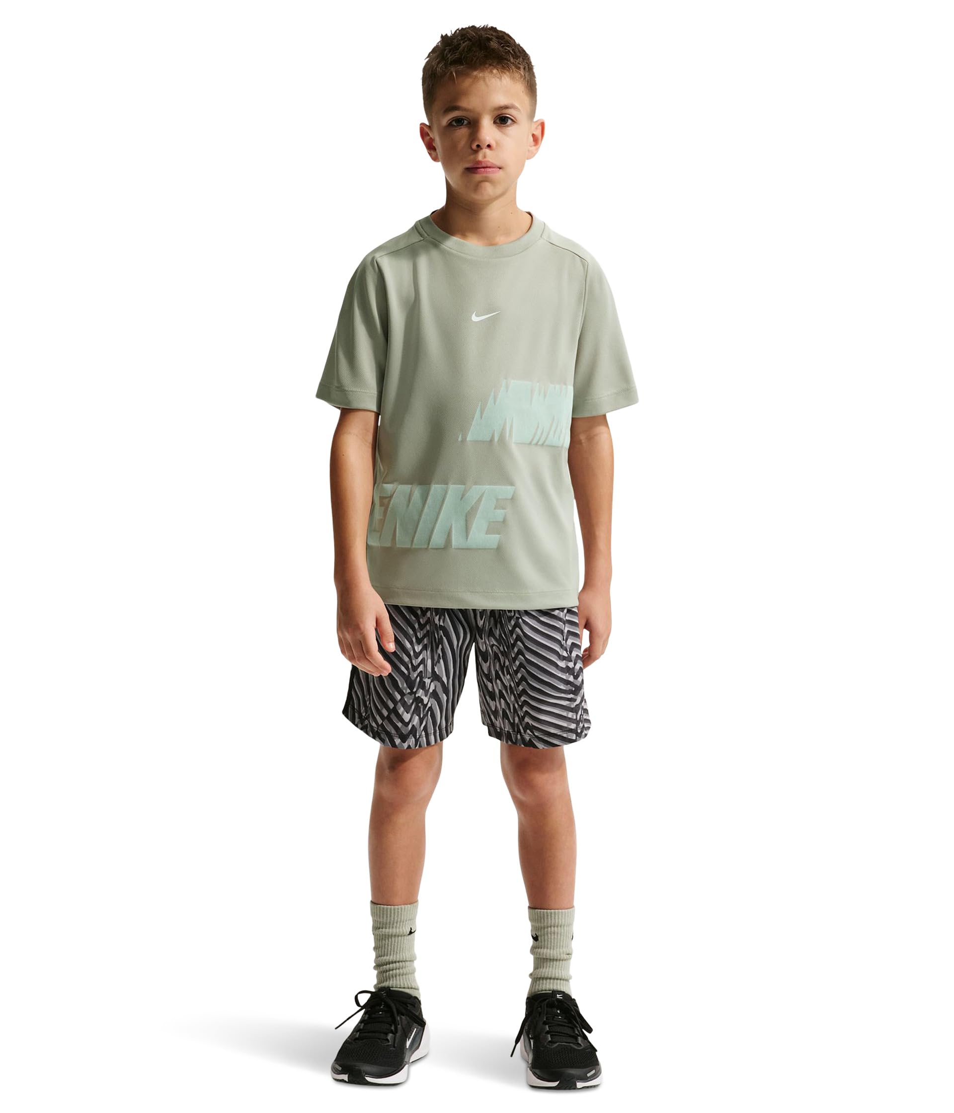 Multi Dri-FIT™ Short Sleeve Top (Little Kid/Big Kid)