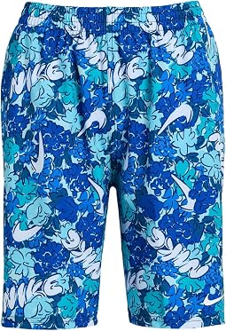 Breaker Floral All Over Print 7" Boxer Volley (Big Kid)