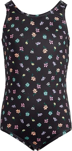 Crafted Blooms U-Back One Piece (Little Kid)