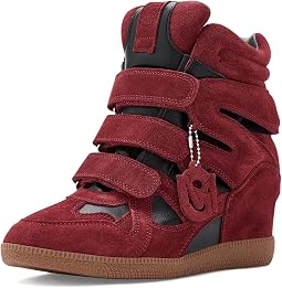 Burgundy Suede