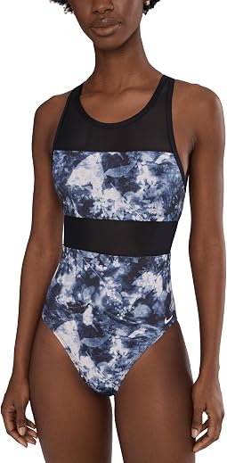 Купальник-слиток с цветочным принтом и V-образной спиной Frozen Floral V-back One Piece