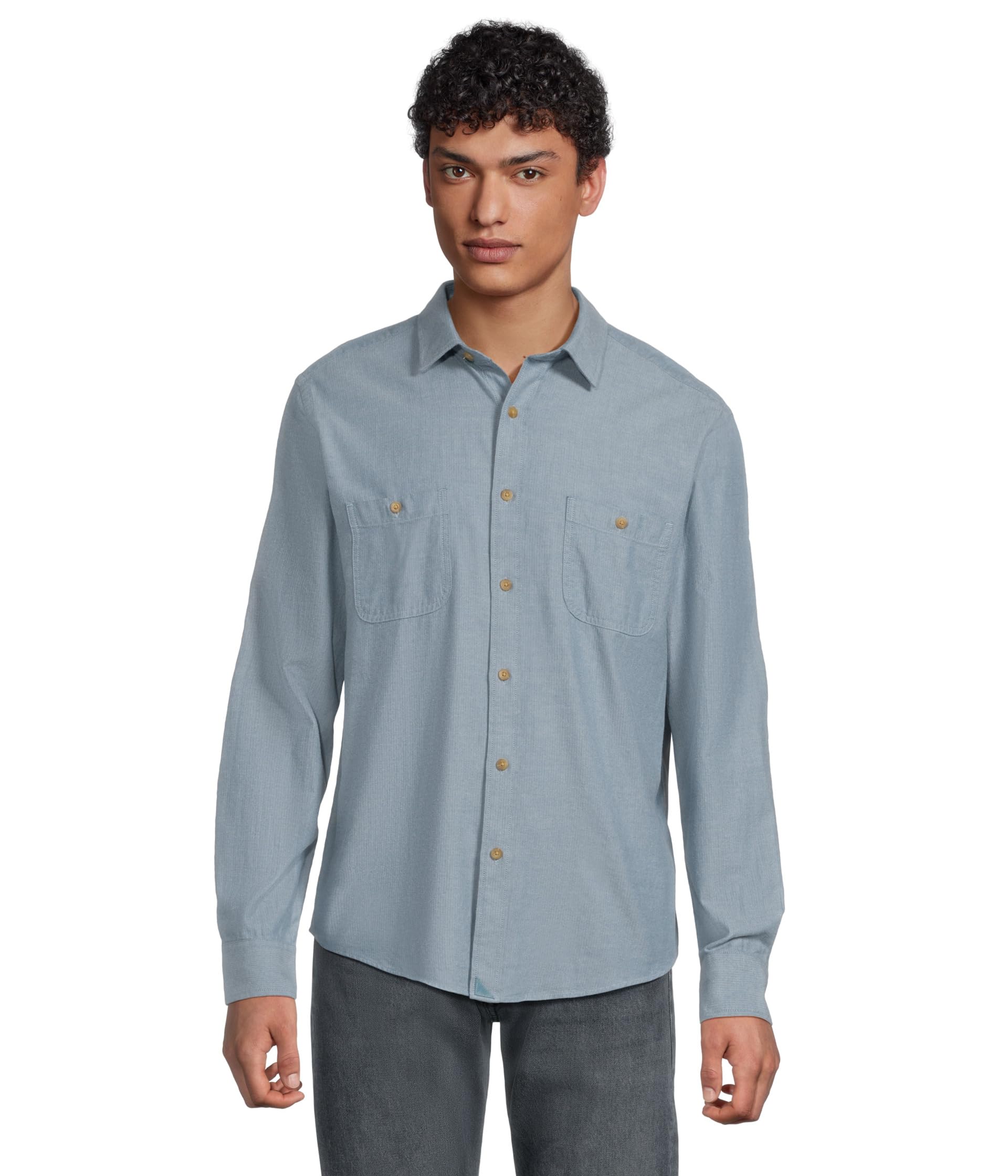 Long Sleeve Hemsworth Flannel Shirt