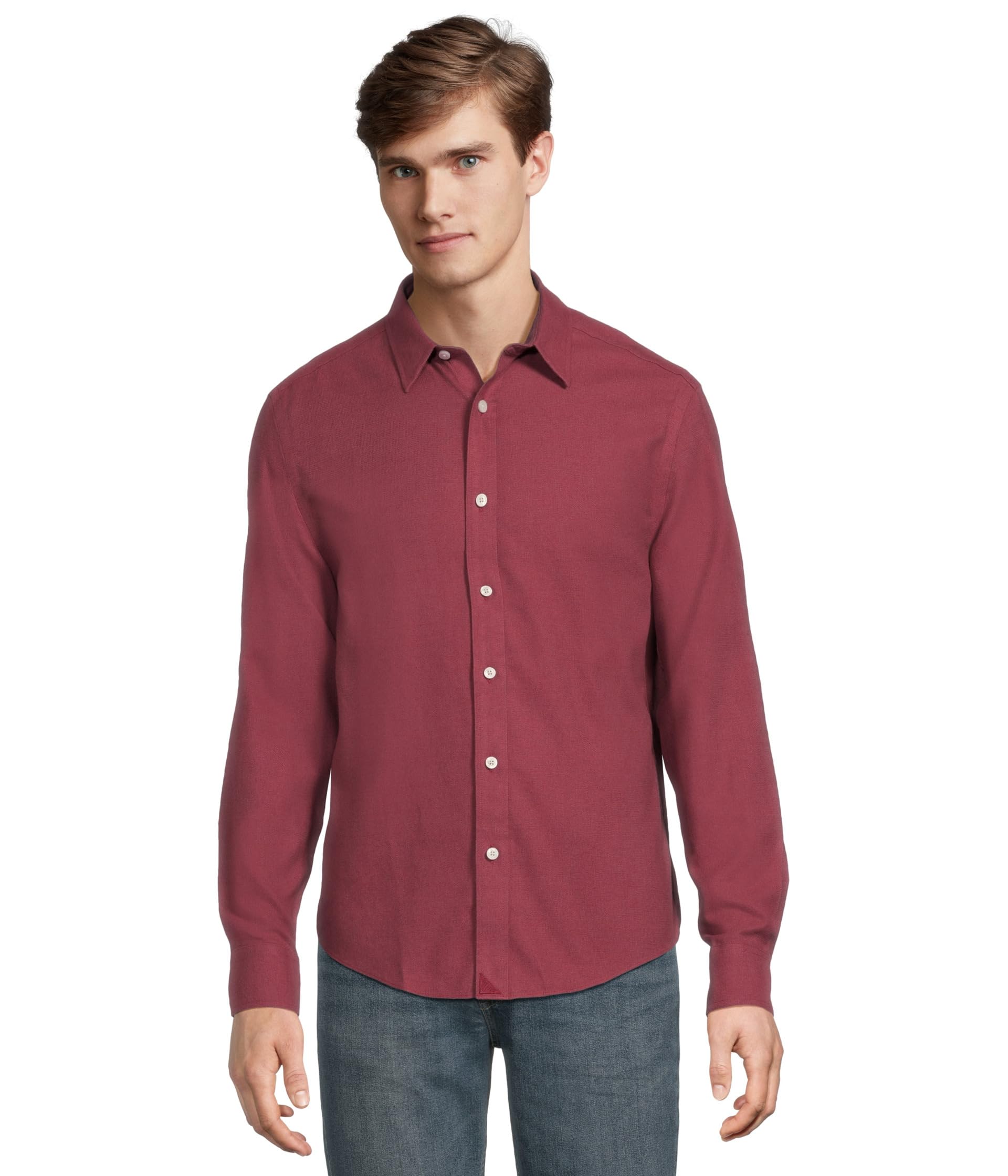 Long Sleeve Wrinkle Free Veneto