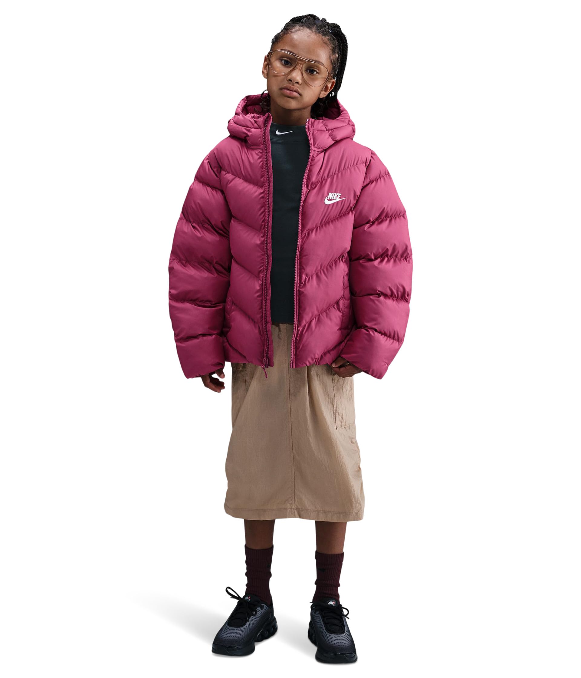 Sportswear All Day Play Therma-FIT Loose-Fit Puffer Jacket (Little Kid/Big Kid)