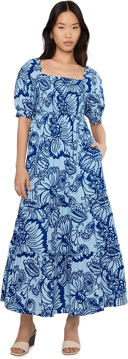 Платье Hadly Short Sleeve Smocke с коротким рукавом