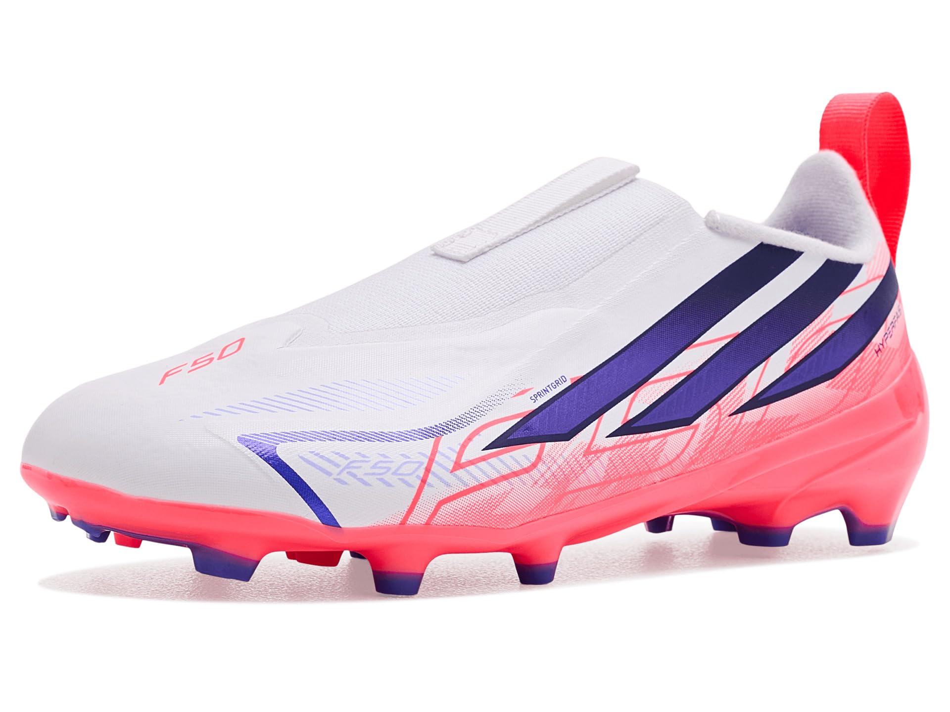 F50 Hyperfast League Laceless Firm Ground (маленький ребенок/старший ребенок)