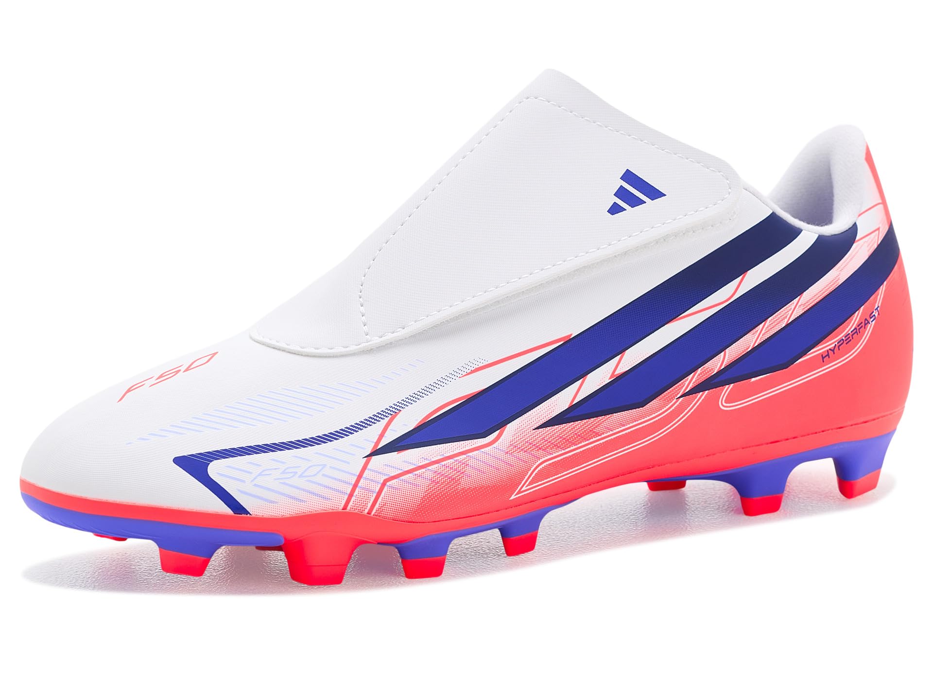 F50 Hyperfast Club Laceless Firm Ground/Multi Ground (Little Kid/Big Kid)