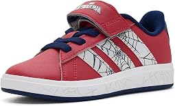 Кроссовки Marvel Grand Court Elastic Lace & Strap (Малыш/Старший ребенок)