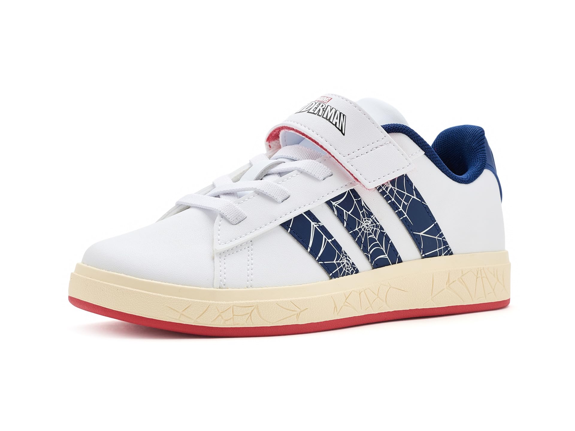 Marvel Grand Court Elastic Lace & Strap (Little Kid/Big Kid)