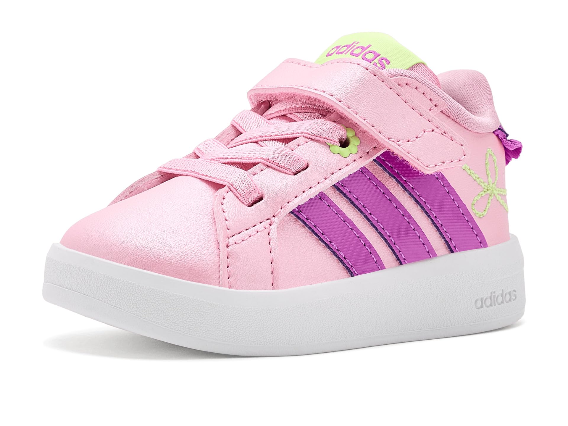 Grand Court 3.0 Elastic Lace & Strap (Infant/Toddler)