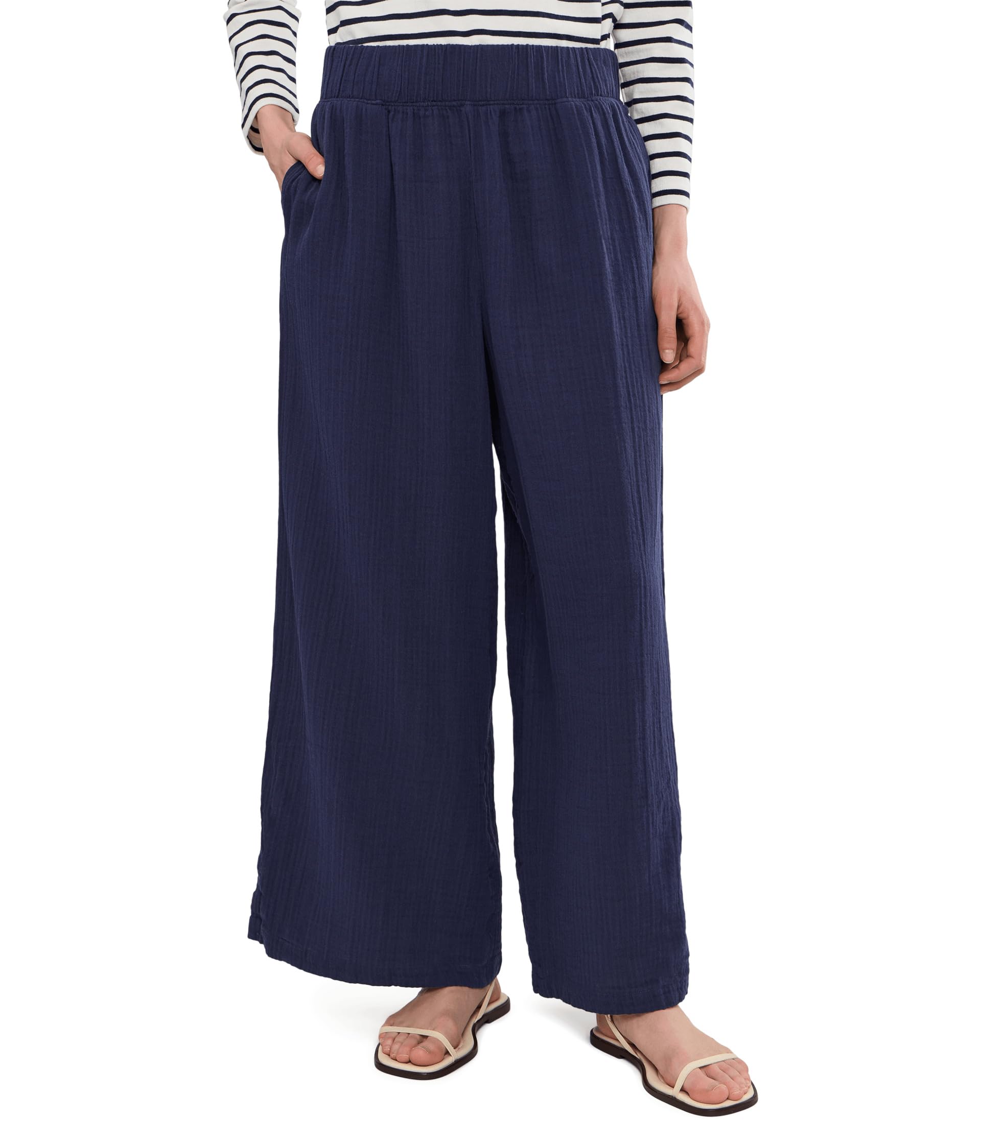 Cloud Gauze Wide Leg Pants