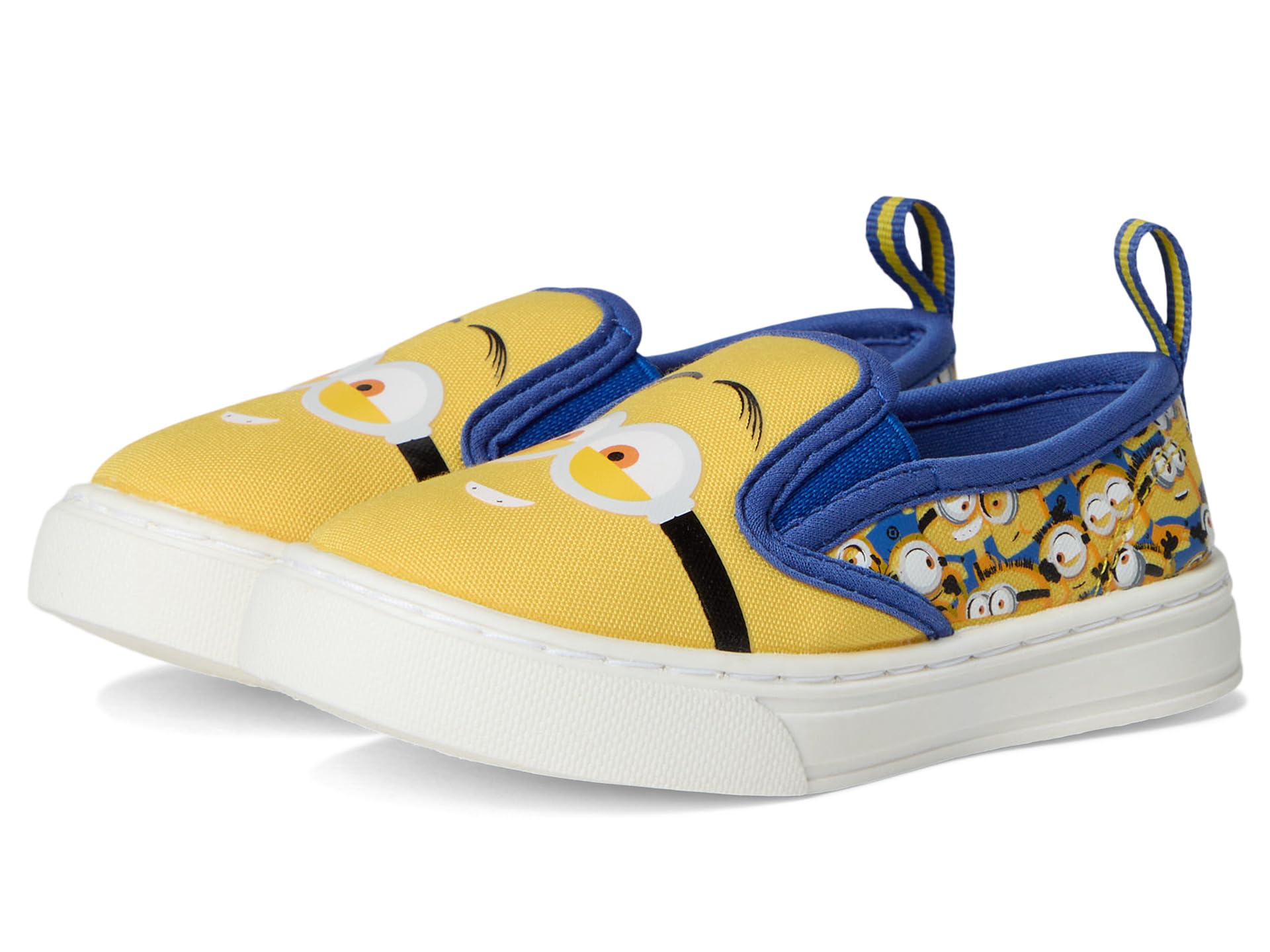 Minions Canvas Slip On Sneakers (Toddler/Little Kid)