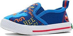 Sesame Street Canvas Slip On Sneakers (Toddler/Little Kid)