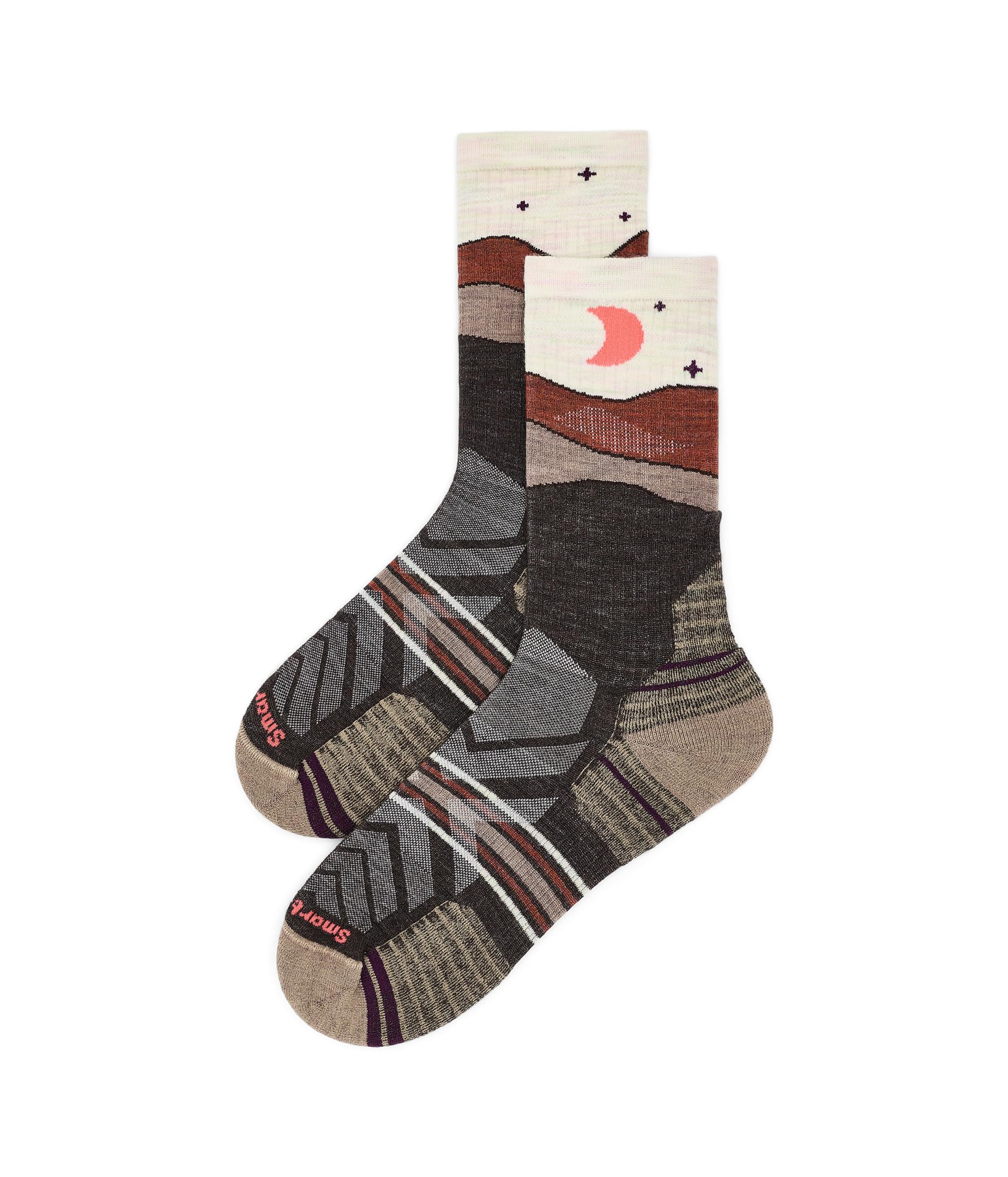 Hike Targeted Cushion Lunar Trek Crew Socks
