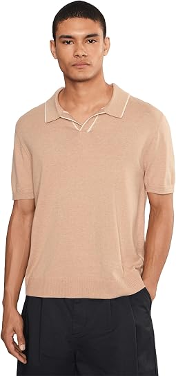 Comfort Stretch Polo Short Sleeve Sweater Regular