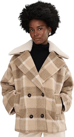 Wool Blend Peacoat