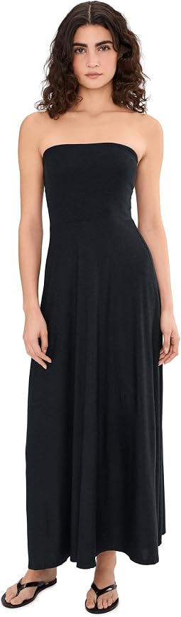 Featherweight Strapless Maxi Dress