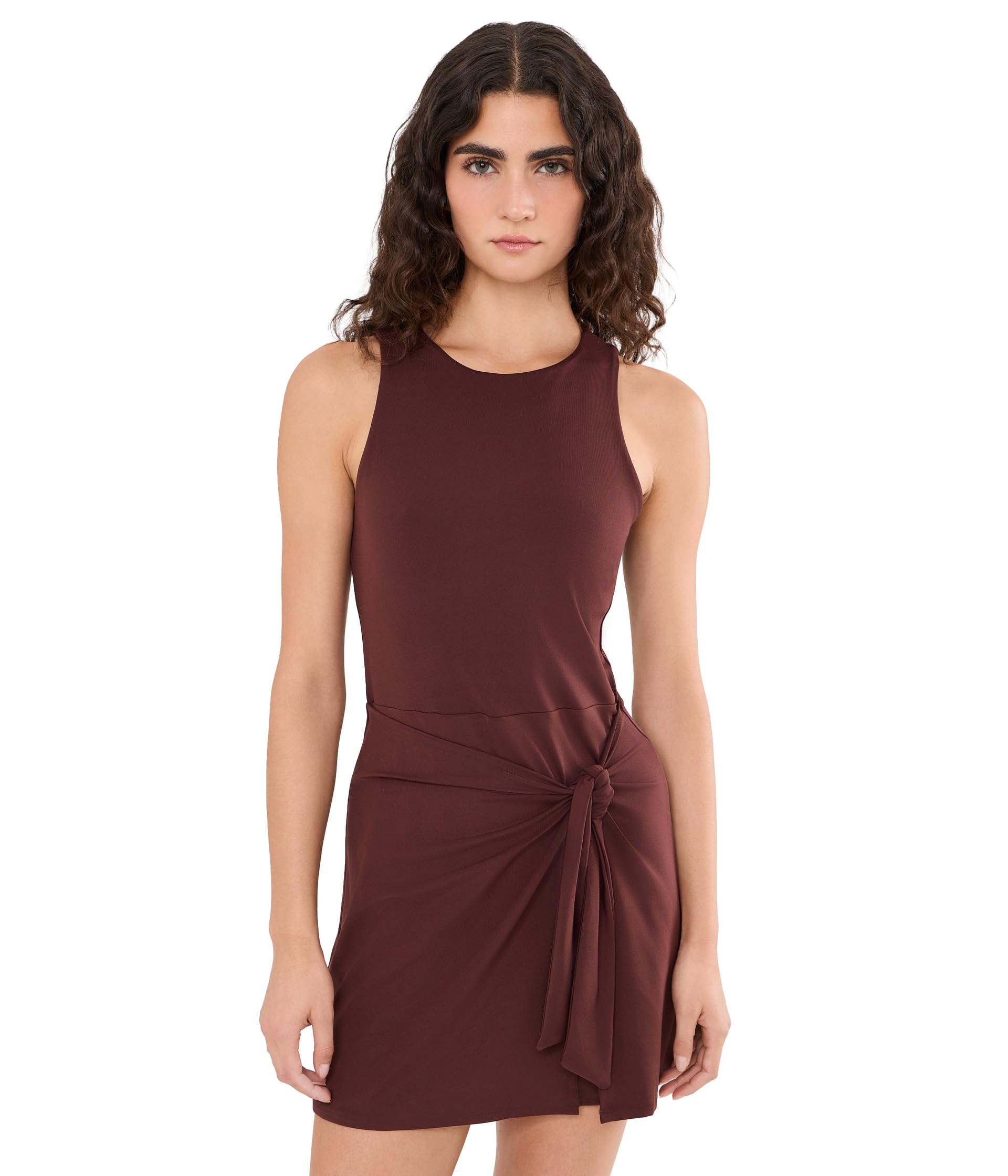 Serene Jersey Flex Wrap Mini Dress