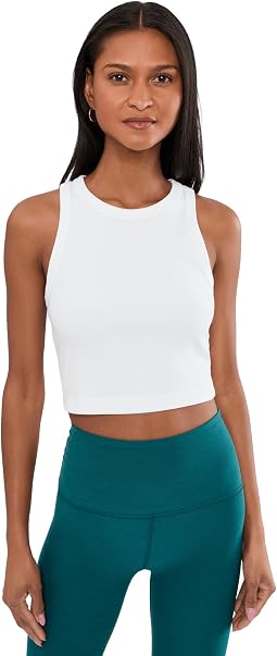 Топ Garment Dye Rib Cropped Tank