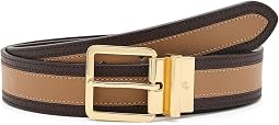 Two-Tone Reversible Crosshatch Belt