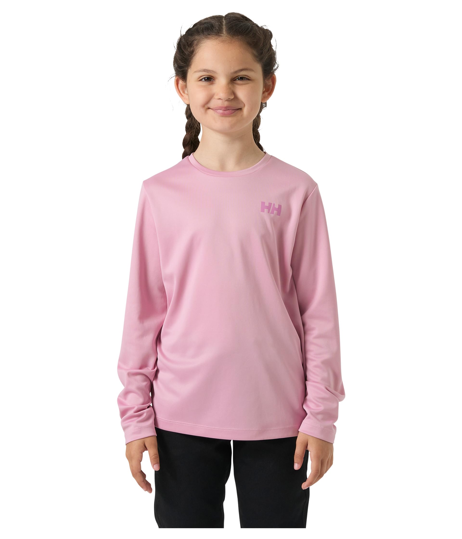 Helly Hansen Kids Tech длинный рукав с круглым вырезом (для детей старшего возраста)
