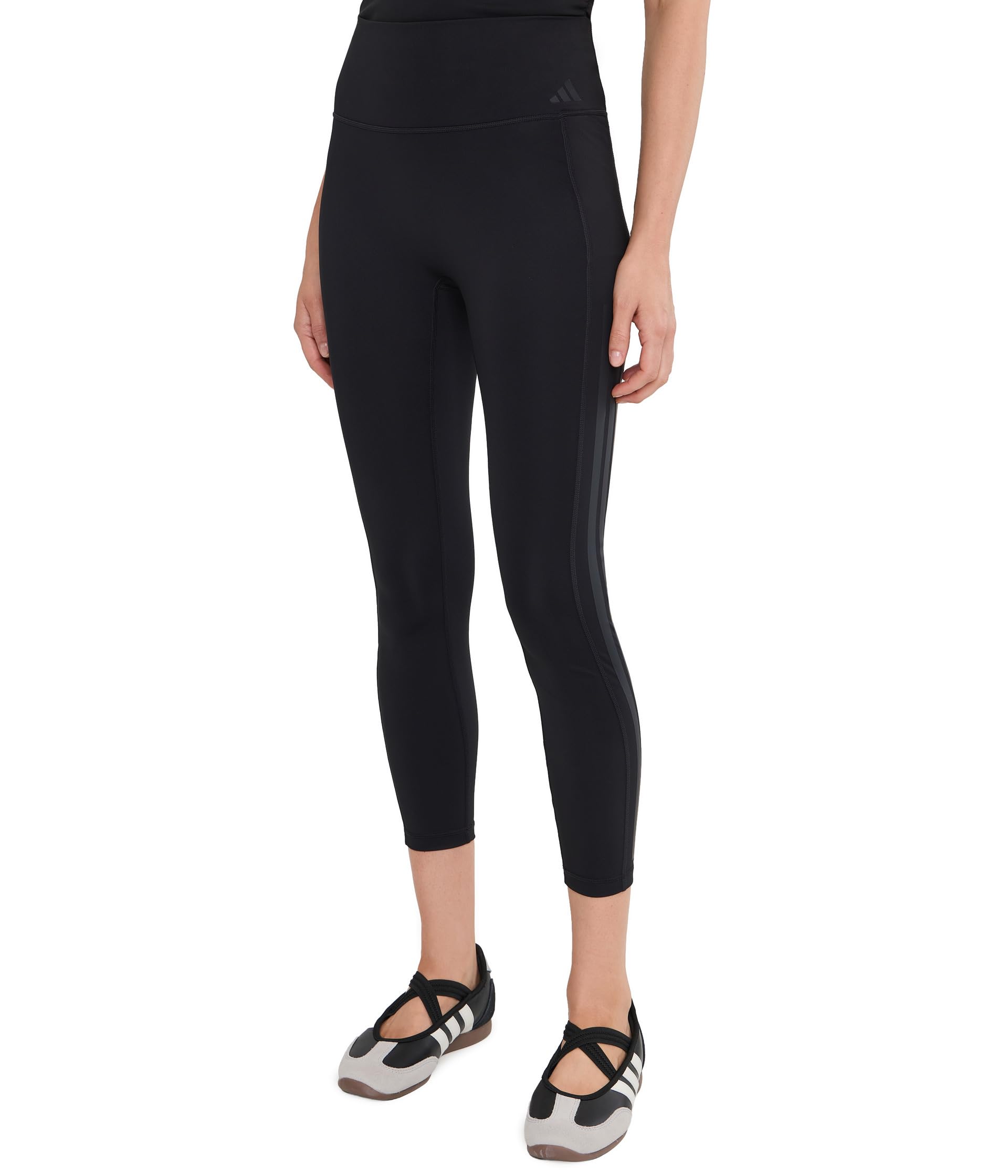 Леггинсы Optime Workout 3-Stripes 7/8