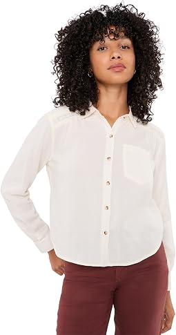 Manzana Boxy Long Sleeve Shirt