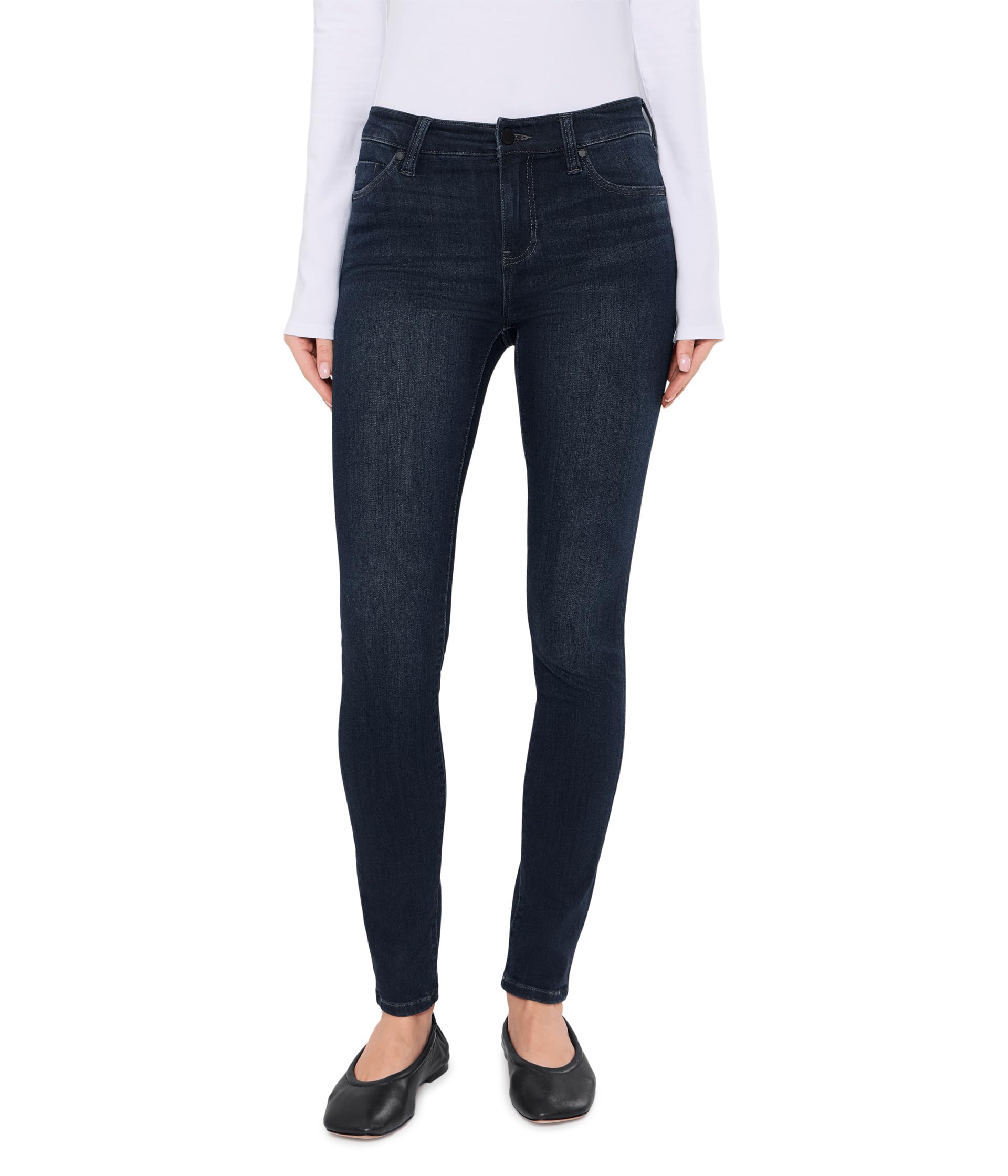 Abby Mid-Rise Silky Soft Skinny Jeans