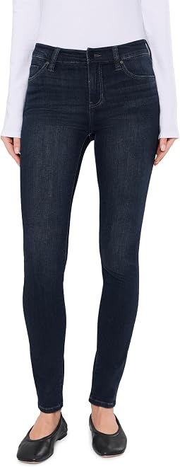 Abby Mid-Rise Silky Soft Skinny Jeans