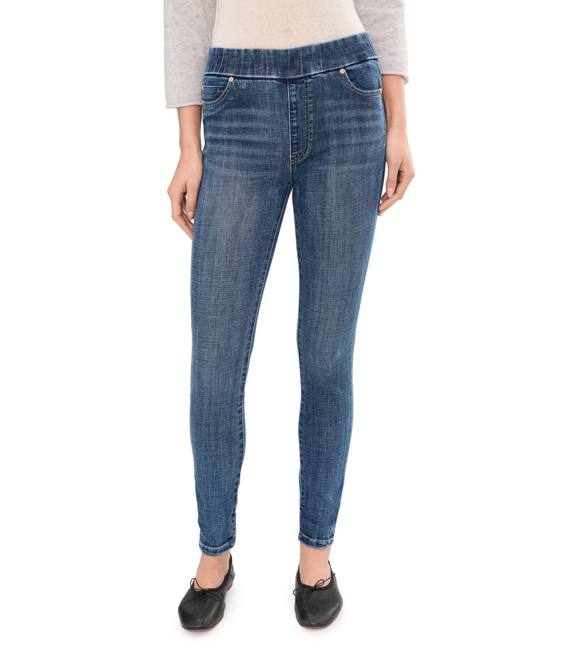 Джинсы Sienna Mid-Rise Pull-On Skinny