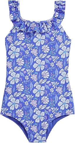 Scoop Ruffle One Piece (Toddler/Little Kids/Big Kids)
