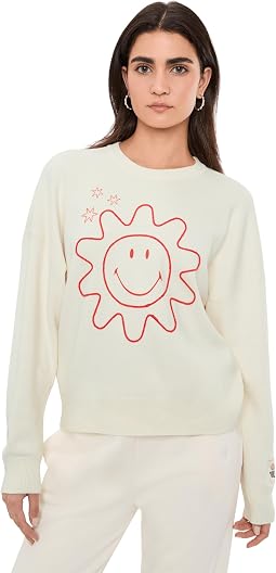 Пуловер CozyChic Ultra Lite® Cotton Smiley Sun & Stars