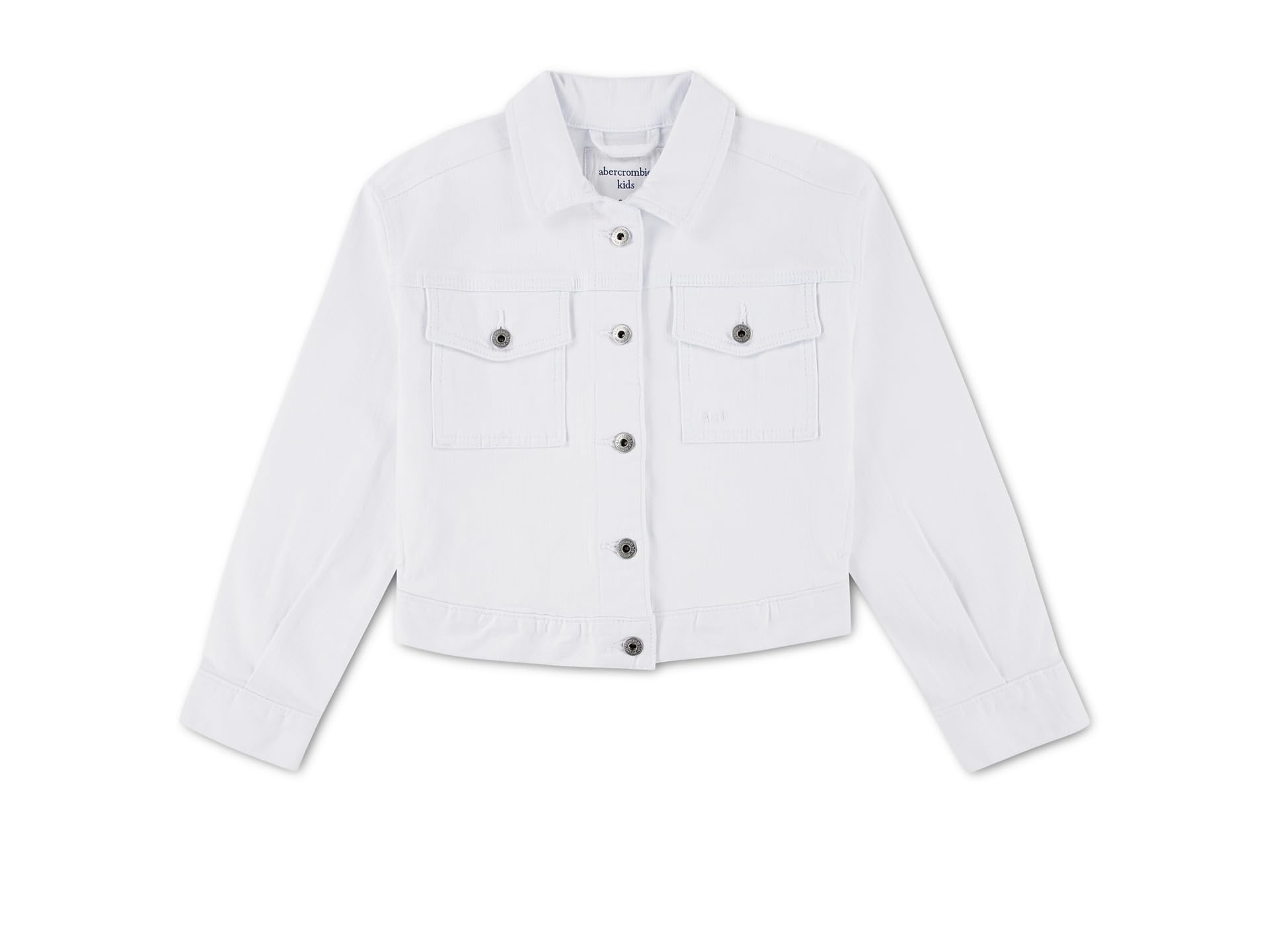 Colored Twill Cropped Jacket (Big Kids)