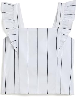 Топ abercrombie kids Ruffle Strap Top (Подросток)