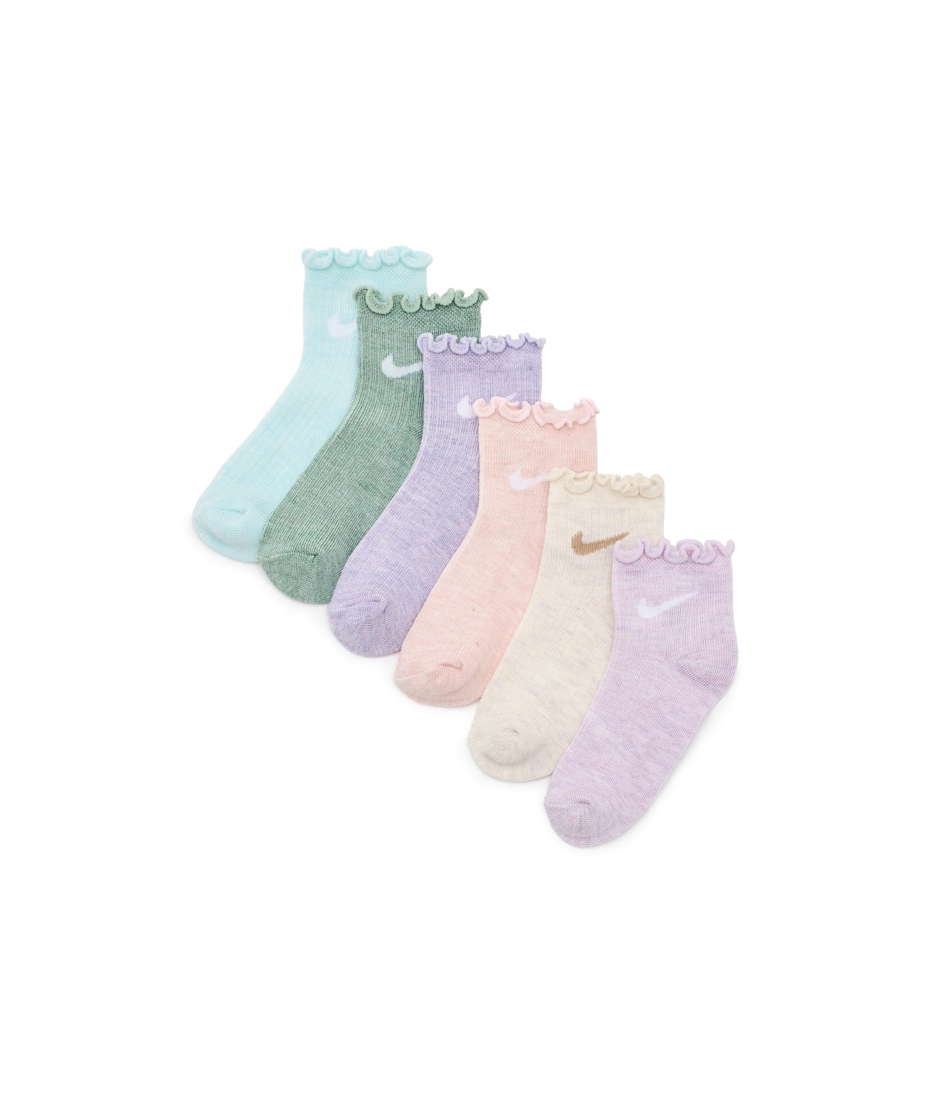 6-pack Lettuce Ankle Sock (Toddler/Little Kid/Big Kid)