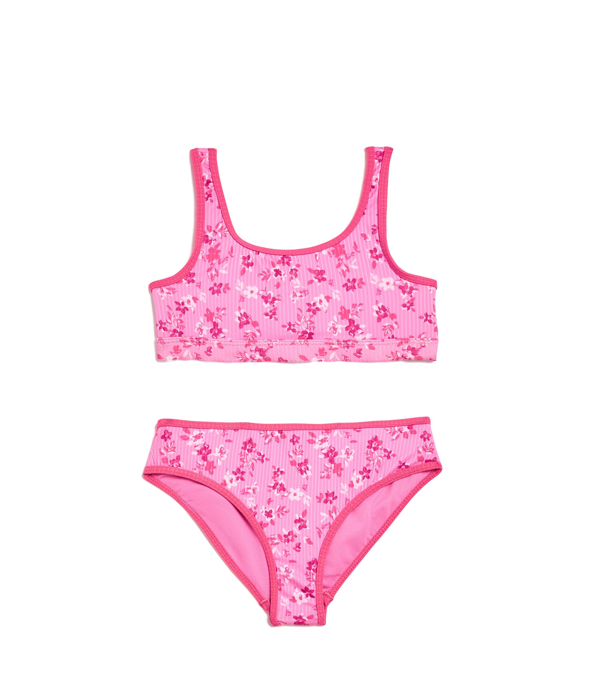 Scoop Neck Two-Piece Swimsuit (Big Kids)