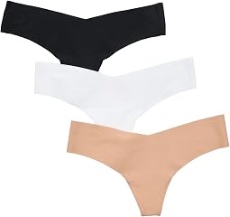 3-Pack Cotton Thongs