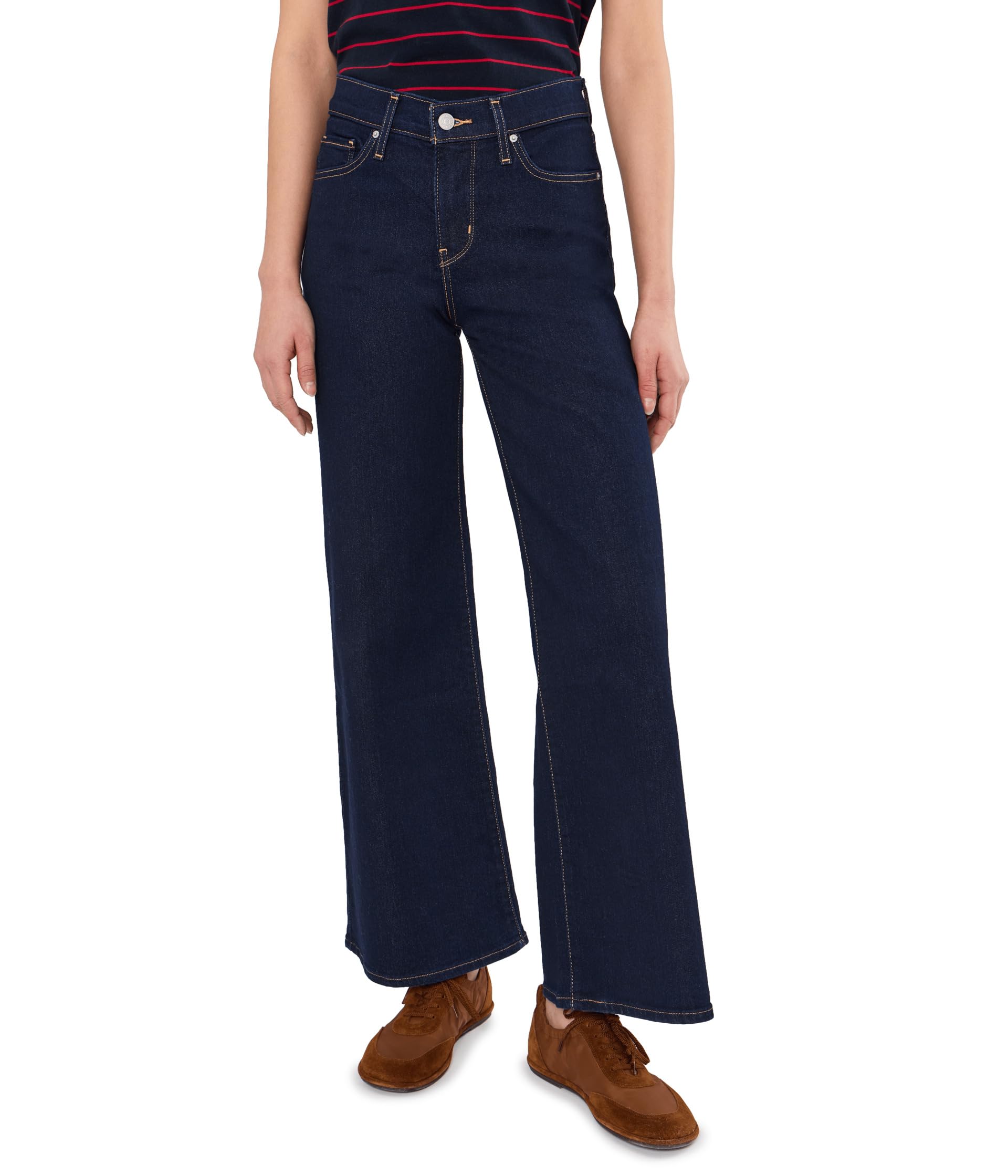 318 Seamed Wide Leg