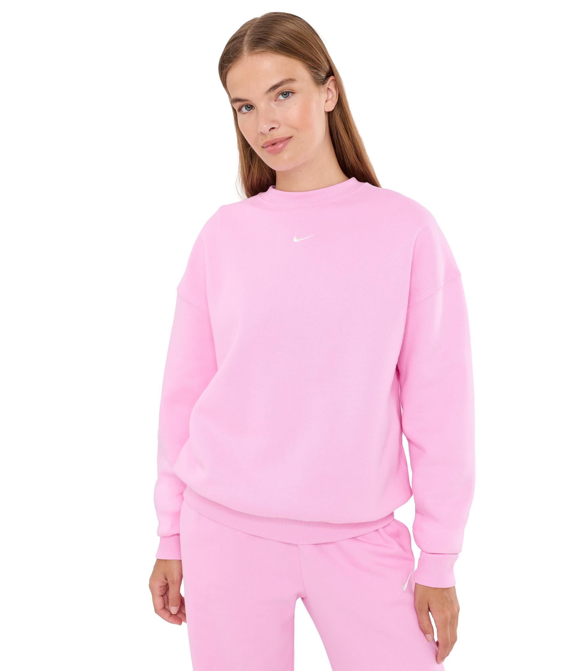 Женский свитшот с круглым вырезом Studio Fleece Medium Weight Oversized Crew Neck Sweatshirt